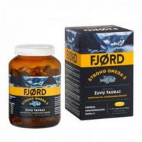 omega 3 papildai - FJORD STRONG OMEGA - 3 žuvų taukai kapsulės N80 - 3 nuotrauka