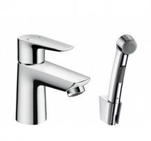 hansgrohe bide duselis maisytuvas - Maišytuvas praustuvui su bide dušeliu Hansgrohe Talis E - 3 nuotrauka