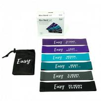 fitneso juosta - Pasipriešinimo gumų komplektas Mini Band SET Fitness 25x5cm (6 vnt.) - 5 nuotrauka