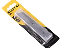 stanley peilis - Stanley peiliai laužoma geležte (0-11-301), 18 mm, 10 vnt. - 6 nuotrauka