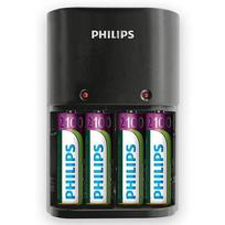 elementai aa - Įkroviklis  Philips 4 x AA 2100 mAh - 2 nuotrauka