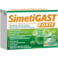forte - SIMETIGAST FORTE, 240 mg, 60 minkštų kapsulių - 5 nuotrauka