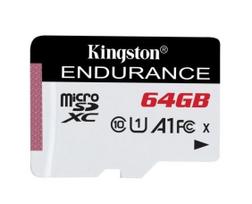 microtas - KINGSTON 64GB Endurance C10 microSDXC  - 1 nuotrauka