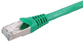 6 cat lan - ExtraLink Cable FTP CAT 6 Green 5m - 1 nuotrauka