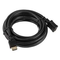 hdmi kabelis 5m - Kabelis InLine HDMI - HDMI 5m juoda (17635G) - 2 nuotrauka