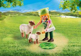 kasos aparatai - PLAYMOBIL Ūkininkė su avytėmis, 9356 - 8 nuotrauka