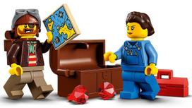 lego motociklas - LEGO City Ryklio užpuolimo kaskadininkų iššūkis 60342 - 9 nuotrauka