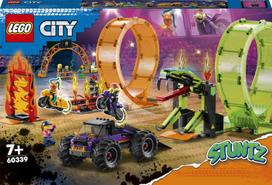LEGO City e Kaskadinių triukų arena su dviguba kilpa 60339