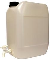 Vandens talpykla Amona Plastic Canister, 20 l, balta