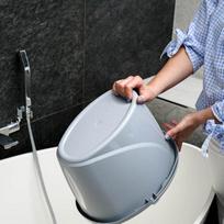 kibiras grindu - Kibiras Bacteria Stop, 12 l, mėlyna/pilka - 5 nuotrauka
