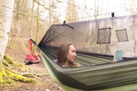 amazone - Amazonas Moskito Traveller Thermo Travel Hammock Green - 4 nuotrauka