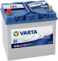 akumuliatorius 60ah - Varta Blue Dynamic D48 - 1 nuotrauka