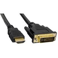 av cable - Akyga Cable DVI-D / HDMI Black 1.8m - 1 nuotrauka