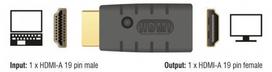 female to female hdmi adapter - Delock HDMI M To HDMI F Adapter - 2 nuotrauka
