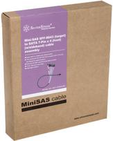 sata cable - Silverstone SST-CPS05-RE Mini SAS HD To SATA Cable 0.6m - 3 nuotrauka