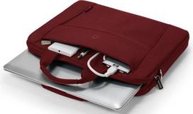 nesiojamo kompiuterio 14 deklas - Dicota Slim Case Base 13-14.1" Red - 5 nuotrauka