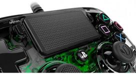 wired ps4 controller - Žaidimų pultas Nacon Compact Controller Wired Illuminated Green - 9 nuotrauka