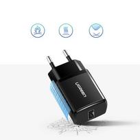 usb extension cable - Ksix Wall USB Charger White - 3 nuotrauka