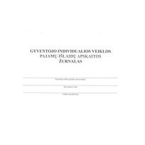 pajamu ir islaidu apskaitos zurnalas - Gyventojo individualios veiklos pajamų-išlaidų apskaitos žurnalas, A4, horizontalus, 24 lapai - 2 nuotrauka