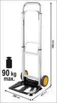 Vorel sulankstomas vežimėlis 90KG 78661
