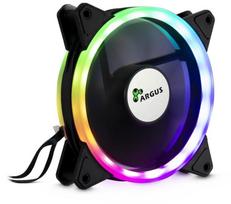 ledu ausintuvai - Inter Tech Fan Set Argus RS-04 RGB - 2 nuotrauka