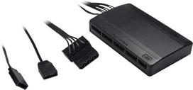 ledu ausintuvai - Inter Tech Fan Set Argus RS-04 RGB - 4 nuotrauka