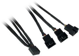 ledu ausintuvai - Inter Tech Fan Set Argus RS-04 RGB - 6 nuotrauka