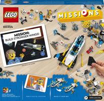 lego city laivas - LEGO City Missions Marso kosminio laivo tyrinėjimo misijos 60354 - 2 nuotrauka