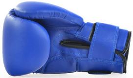 bokso pirstines - ProFight PVC Boxing Gloves Blue 8oz - 3 nuotrauka