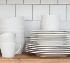 baltos lekstes sriubai - Maku Deep Plate D22cm White 010602 - 3 nuotrauka