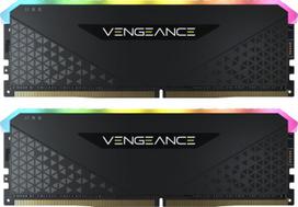 desktop pc - Corsair Vengeance RGB RS, DDR4-3600, CL18 - 64 GB Dual-Kit, juodas - 2 nuotrauka
