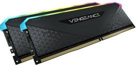 desktop pc - Corsair Vengeance RGB RS, DDR4-3600, CL18 - 64 GB Dual-Kit, juodas - 4 nuotrauka