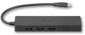 usb c ilgintuvas - I-Tec USB C 3.0 3Port Slim Hub with Gigabit Ethernet - 2 nuotrauka