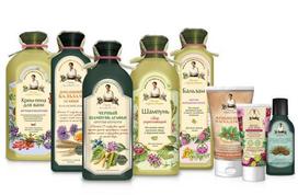berzo sampunas - Recepty Babuski Agafji Hair Shampoo No.2 Birch Propolis 550ml - 2 nuotrauka