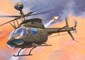 revell konstruktoriai - Revell Bell OH-58D Kiowa 1:72 04938R - 4 nuotrauka