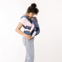 kudikiu nesiokle - BABYBJÖRN nešioklė One Denim grey 098094 - 4 nuotrauka