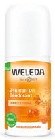 WELEDA 24 val. rutulinis dezodorantas su šaltalankiais SANNDORN, 50 ml