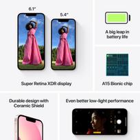 iphone mini 13 - Apple iPhone 13 mini 512GB Pink (Rožinis) - 8 nuotrauka