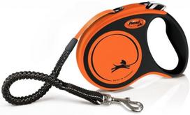 pavadelis flexi m - Flexi Xtreme L, juodas/oranžinis, 5 m - 1 nuotrauka