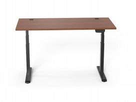 Up Up KD-57051PT/ D32-60M (1500x750x25mm) Dark Walnut / Black Frame