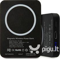 magsafe baterija - Karl Lagerfeld KLPBMSOIBK, 3000 mAh, (Juoda) - 2 nuotrauka