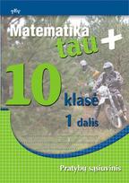 Matematika tau Plius. Pratybų sąsiuvinis 10 klasei (1 dalis)