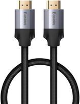 baseus usb c charge cable - Laidas Baseus Enjoyment 4K HDMI Cable 3m Grey - 1 nuotrauka
