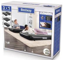 pripuciama lova - Bestway 67922 Tritech Connect and Rest 3-in-1 Airbed Twin/King - 10 nuotrauka