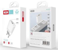 18w ikroviklis - Įkroviklis XO L64 PD QC 3.0 18W, USB/USB-C, balta - 2 nuotrauka