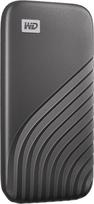 western digital my passport ssd - Western Digital My Passport 500GB Space Grey (Pilkas) - 2 nuotrauka
