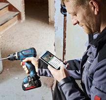 akumuliatorinis smuginis suktuvas bosch - Bosch GSB 18V-60 C rinkinys, 18 V - 4 nuotrauka
