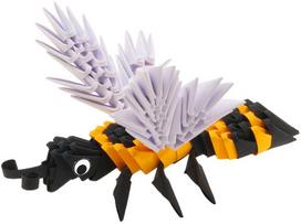 3d piesimas - Popierinių figūrų gaminimo rinkinys Alexander 3D Origami Bee 23473 - 2 nuotrauka