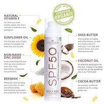 cocosolis - Cocosolis SPF 50 natūralus apsauginis losjonas nuo saulės, 100ml. - 3 nuotrauka