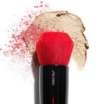 makiazo sepeteles - Shiseido Daiya Fude Face Duo Brush - 4 nuotrauka